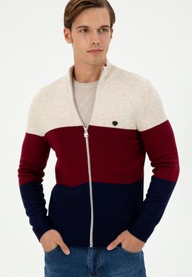 Erkek Taş Triko Hırka - 50297062005