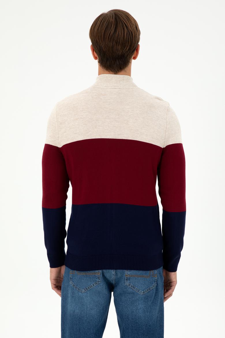 Erkek Taş Triko Hırka - 50297062005