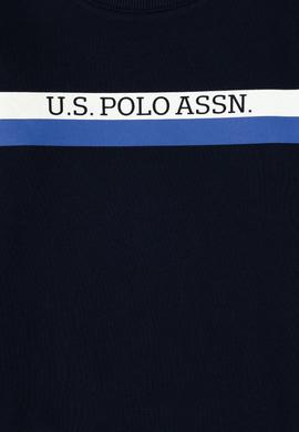 Erkek Çocuk Lacivert Bisiklet Yaka Sweatshirt - 50293606020