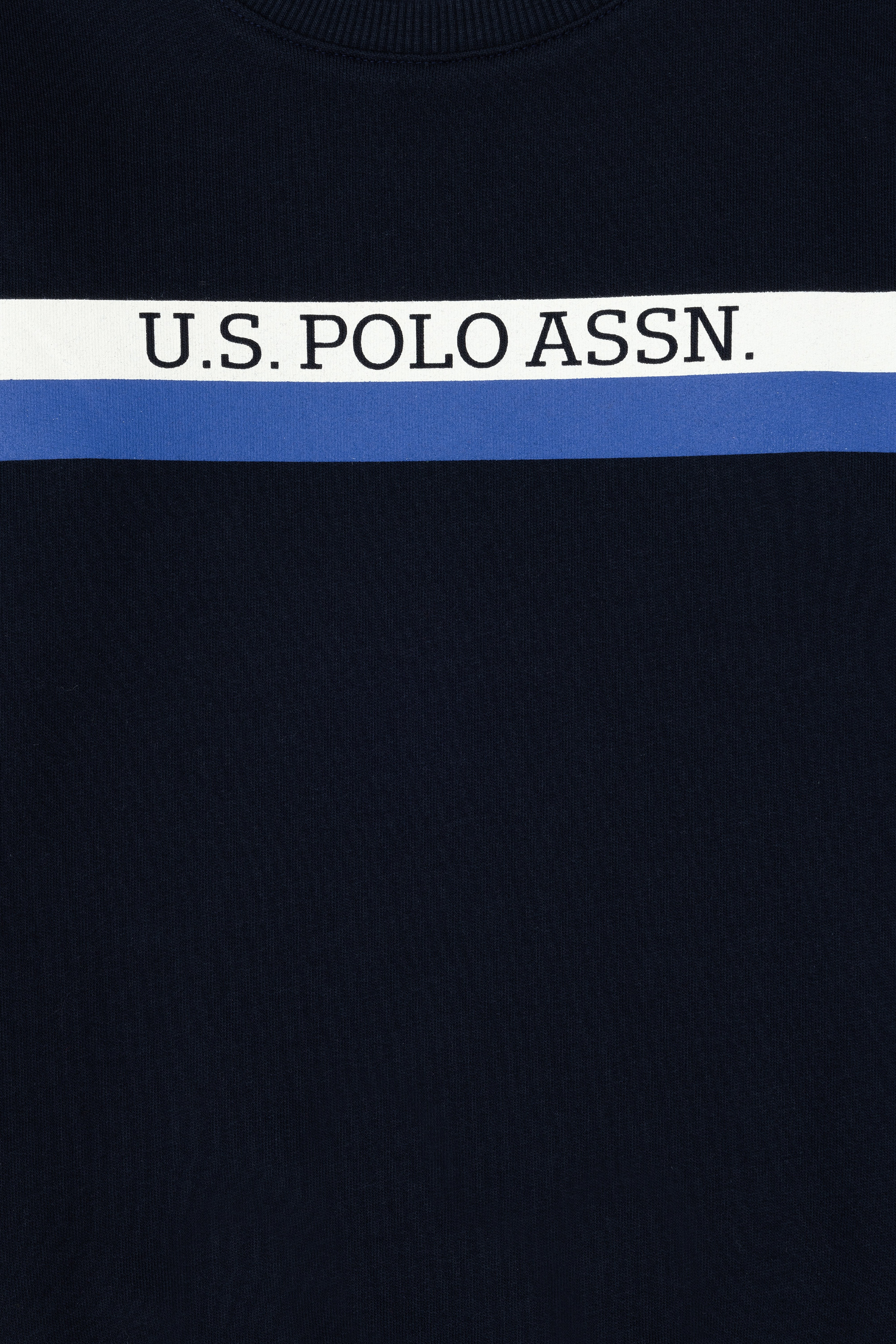 Erkek Çocuk Lacivert Bisiklet Yaka Sweatshirt - Image 3