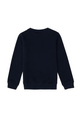 Erkek Çocuk Lacivert Bisiklet Yaka Sweatshirt - 50293606020