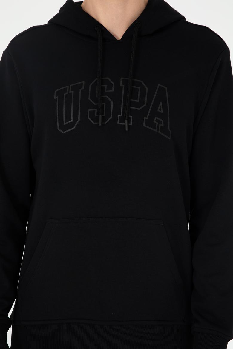 Erkek Siyah Basic Sweatshirt - 50295175057