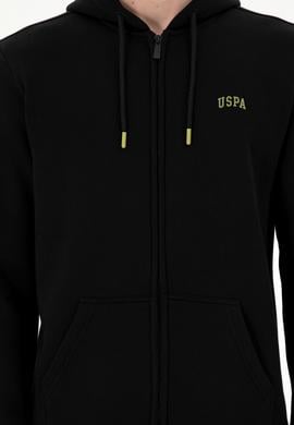 Erkek Siyah Şardonlu Örme Hırka - 50293146029