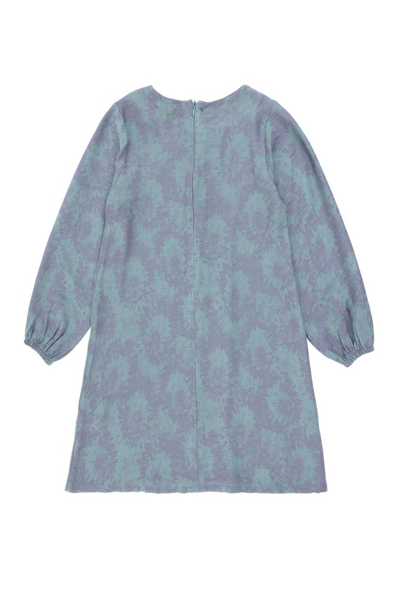 Kız Çocuk Mint Dokuma Elbise