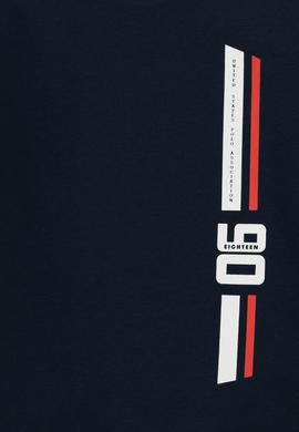 Erkek Çocuk Lacivert Bisiklet Yaka Sweatshirt - 50293546014