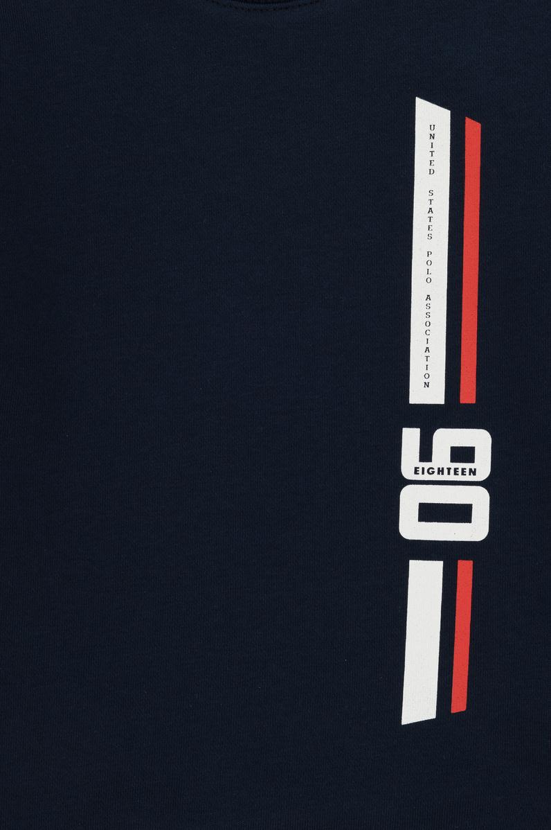 Erkek Çocuk Lacivert Bisiklet Yaka Sweatshirt