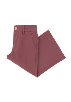 Kız Çocuk Gül Kurusu Kanvas Pantolon - 50301365011