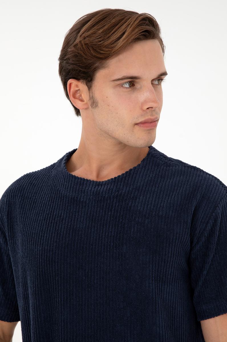 Erkek Lacivert Tişört