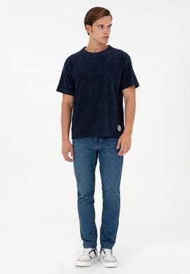 Erkek Lacivert Tişört - 50282004006