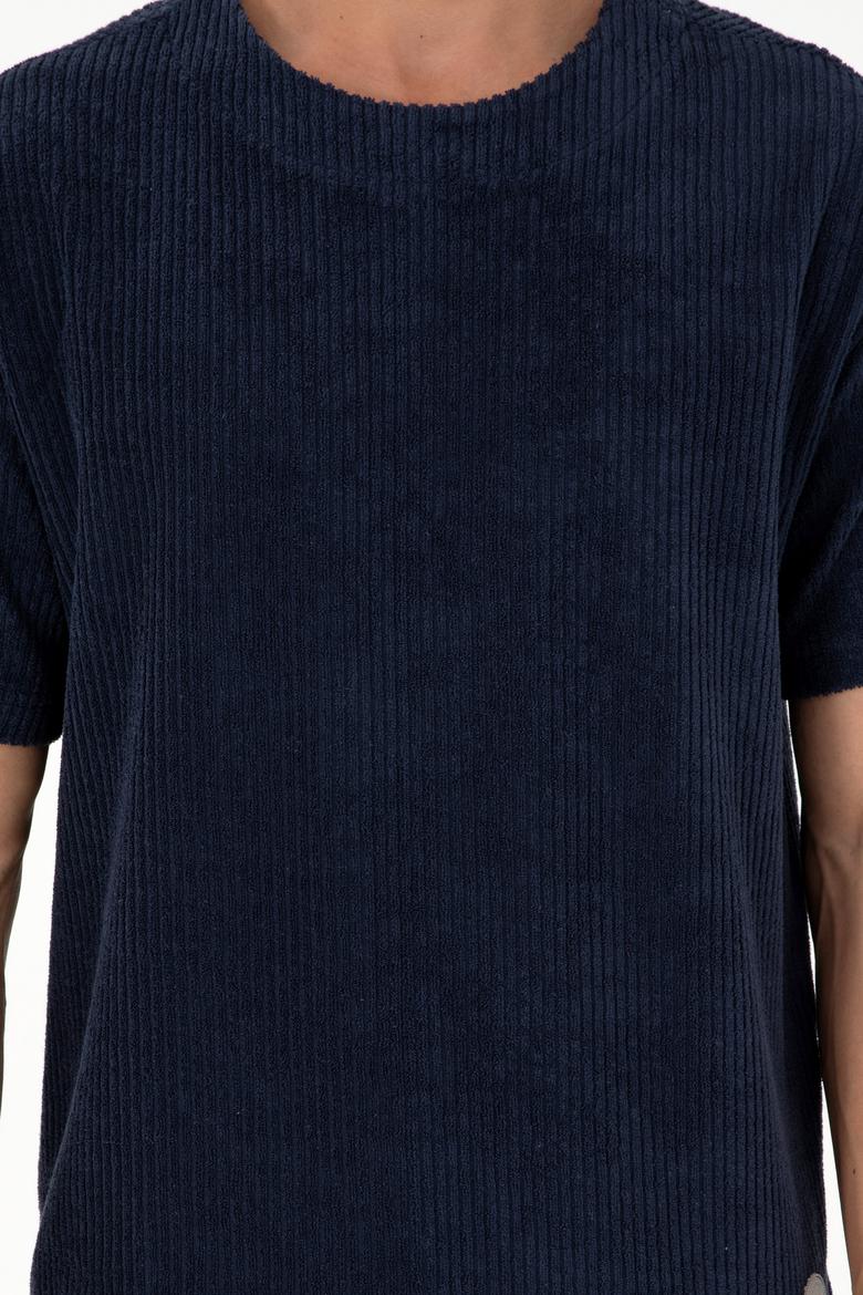 Erkek Lacivert Tişört - 50282004006