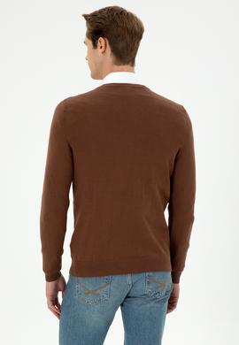 Erkek Kahverengi Basic Kazak - 50288881125