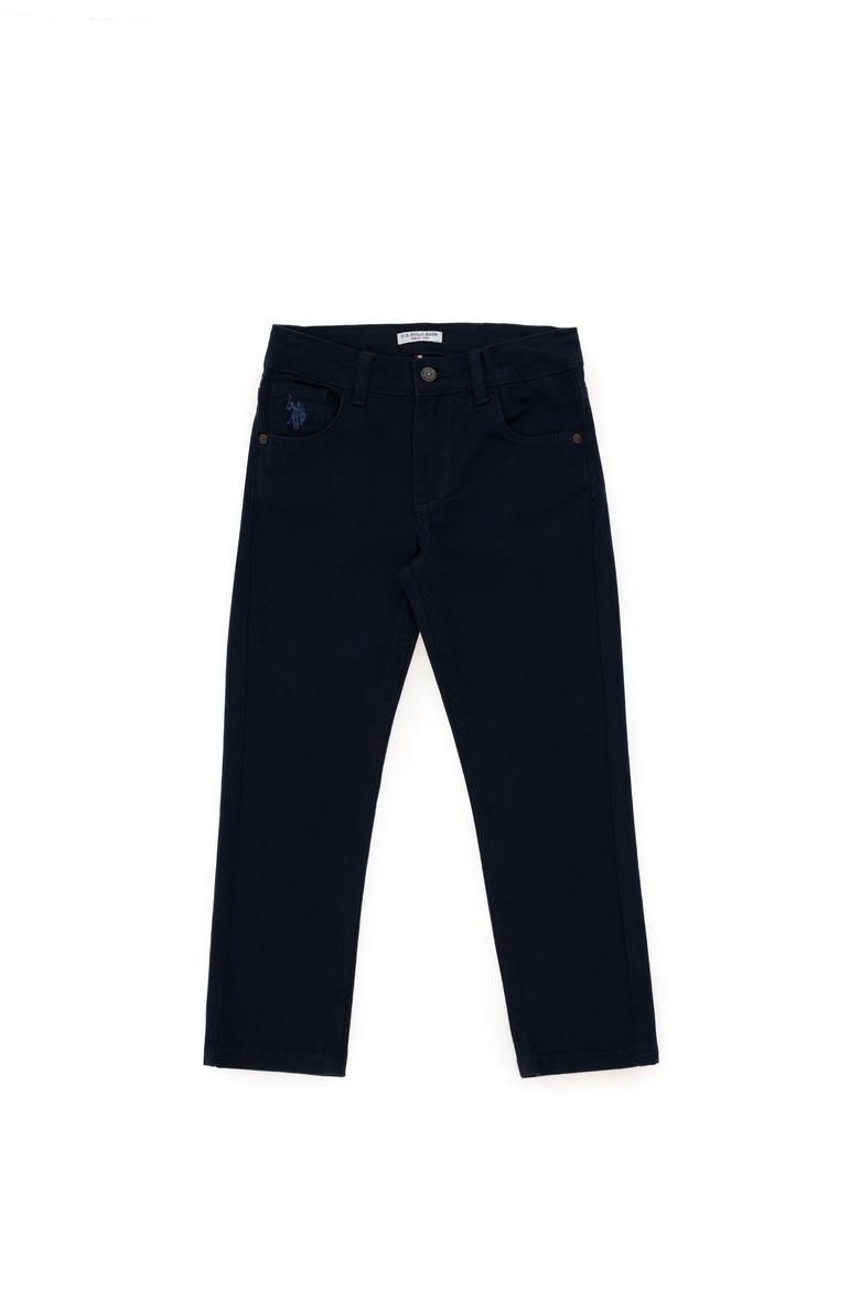 Erkek Çocuk Lacivert Kanvas Pantolon - 50298564015