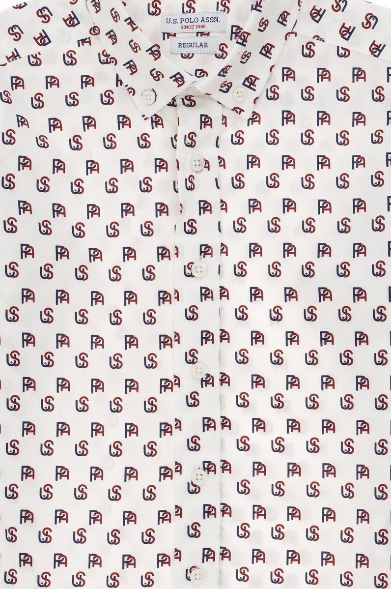 Erkek Çocuk Krem Uzun Kollu Gömlek