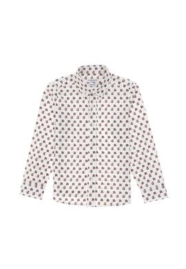 Erkek Çocuk Krem Uzun Kollu Gömlek - 50293508001