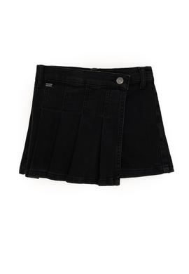 Kız Çocuk Siyah Jean Şort Etek - 50298209005