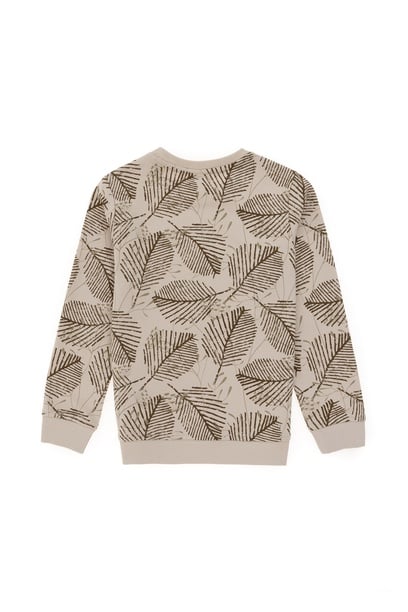 Erkek Çocuk Camel Bisiklet Yaka Sweatshirt