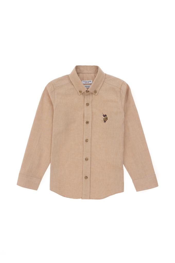 Erkek Çocuk Coconut Uzun Kollu Basic Gömlek