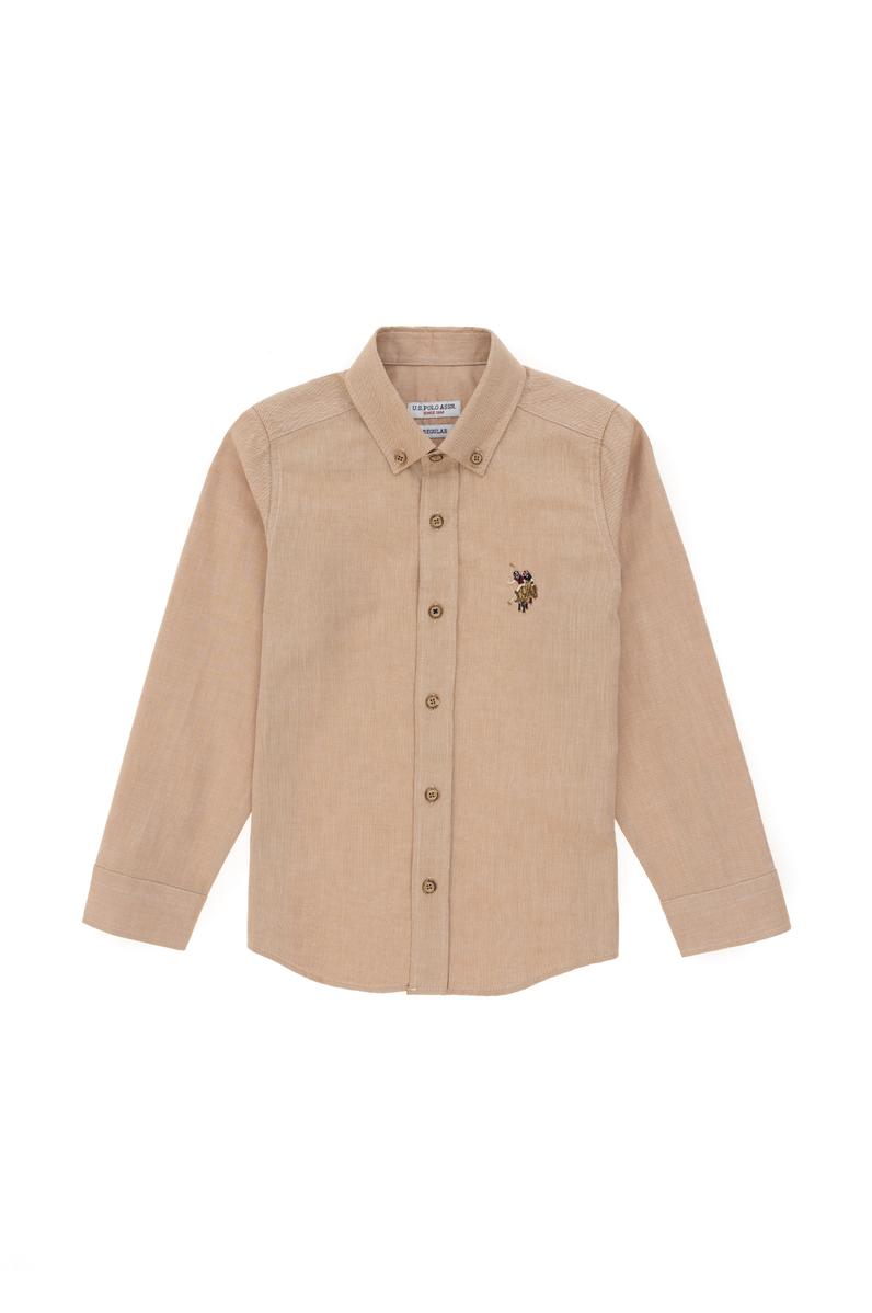 Erkek Çocuk Coconut Uzun Kollu Basic Gömlek