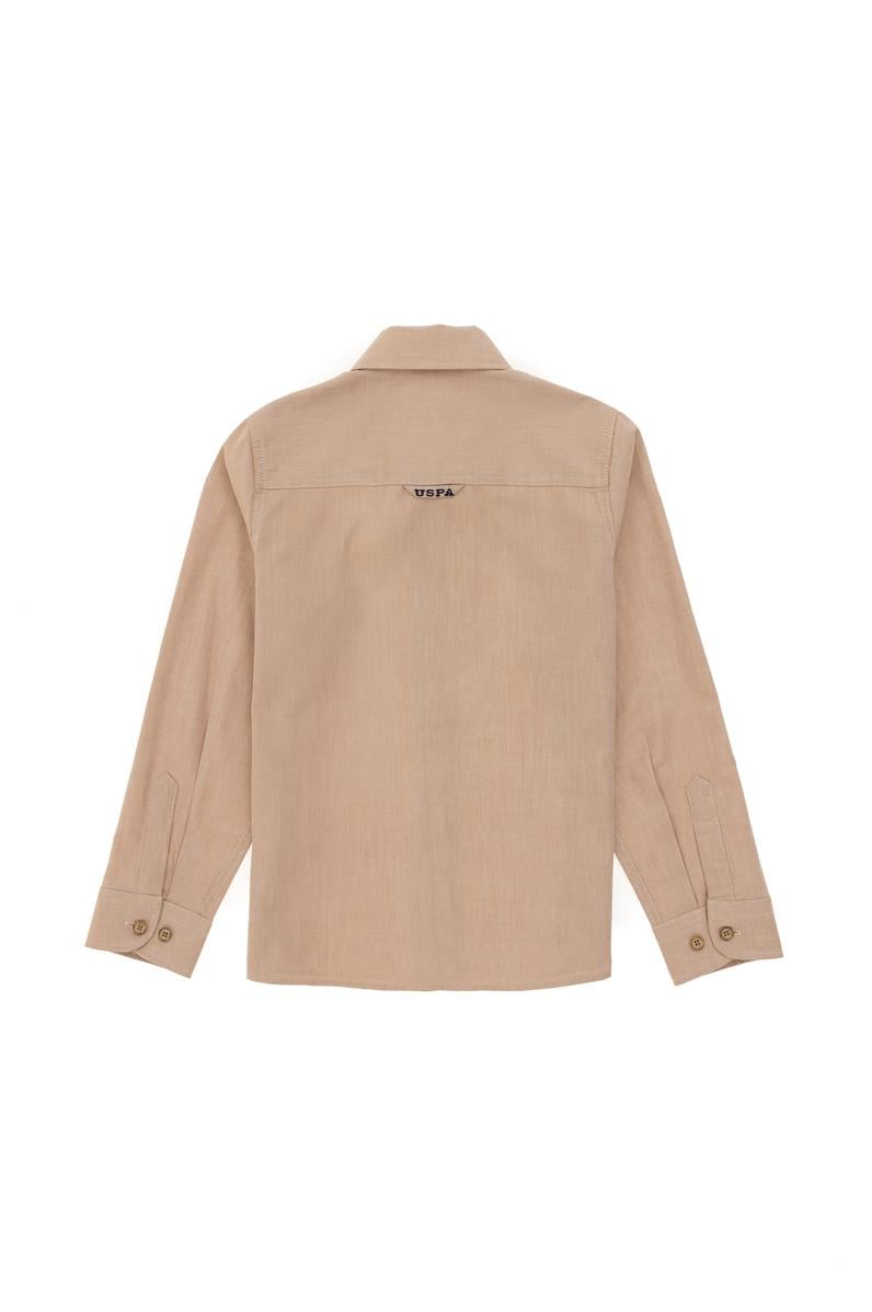 Erkek Çocuk Coconut Uzun Kollu Basic Gömlek