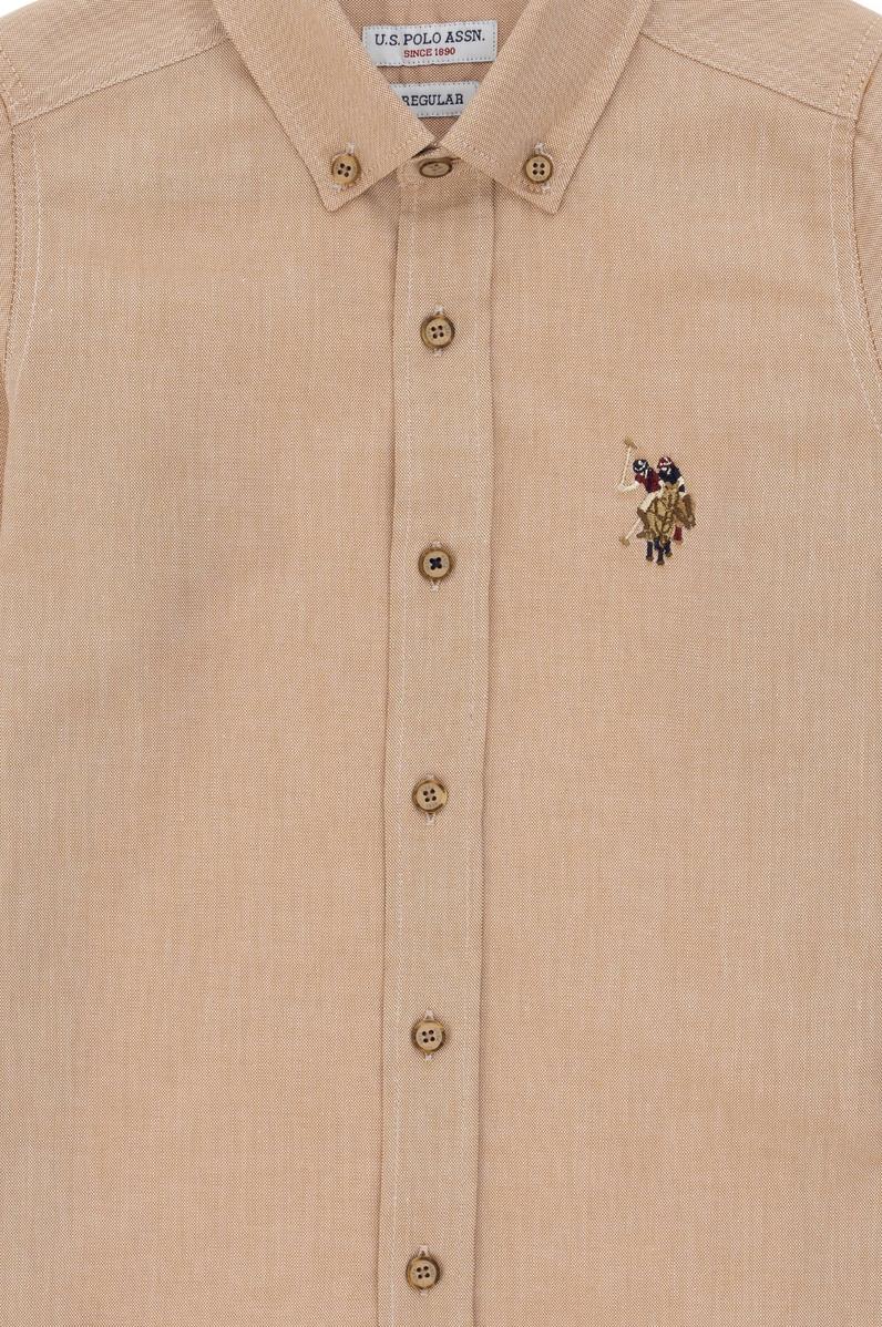 Erkek Çocuk Coconut Uzun Kollu Basic Gömlek