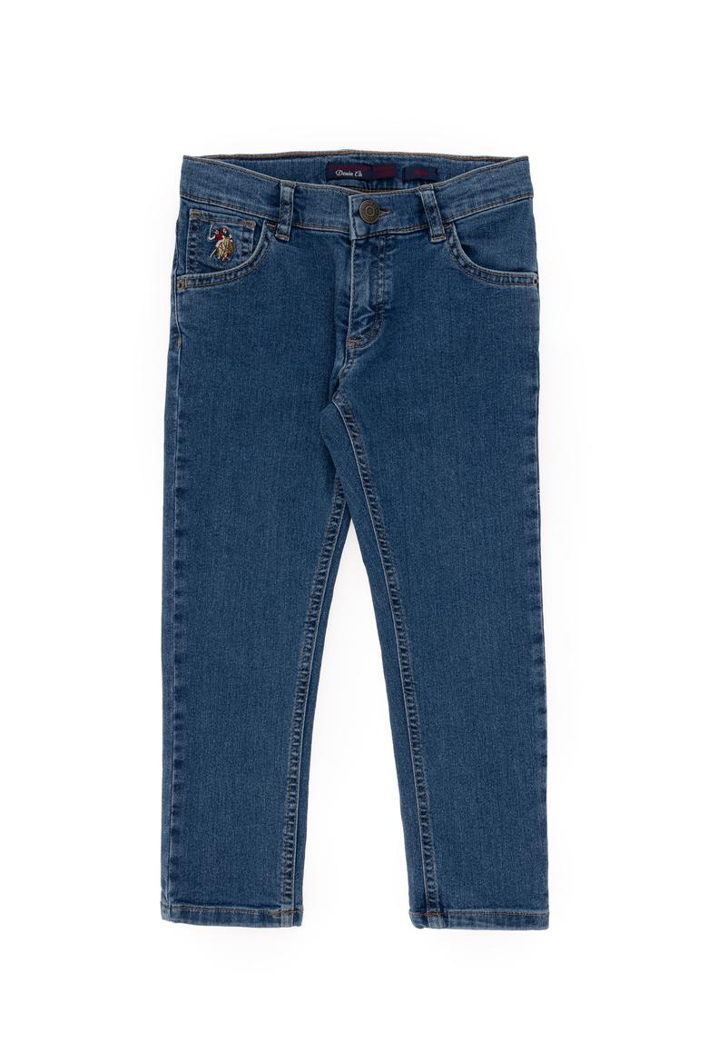 Erkek Çocuk Mavi Jean Pantolon - 50297153005
