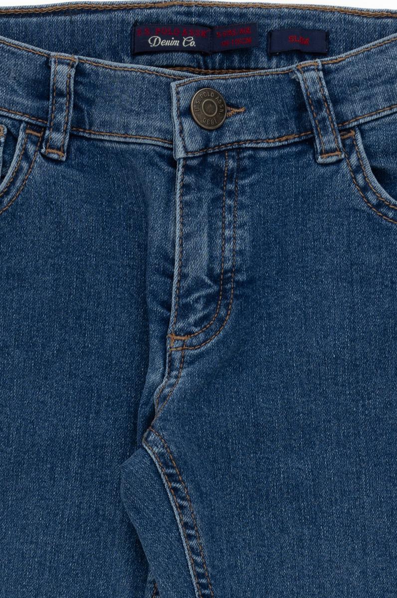 Erkek Çocuk Mavi Jean Pantolon