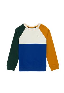 Erkek Çocuk Saks Bisiklet Yaka Sweatshirt - 50290752016