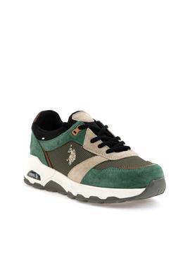 Erkek Koyu Yeşil Spor Ayakkabı - 50297275021