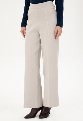 Kadın Taş Loose Fit Triko Pantolon - 50293068019