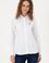Kadın Beyaz Uzun Kollu Basic Gömlek