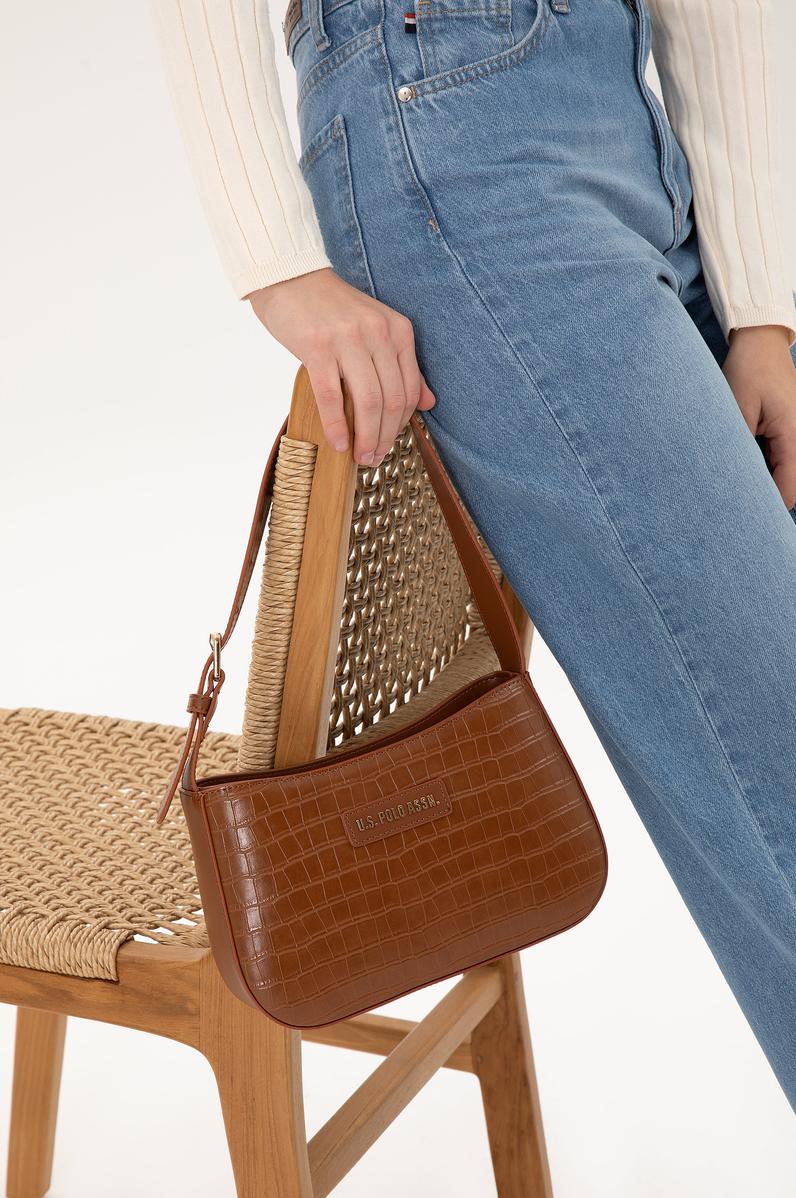 Kadın Taba Kroko Kol Çantası