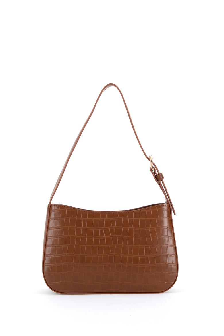 Kadın Taba Kroko Kol Çantası - 50300272002