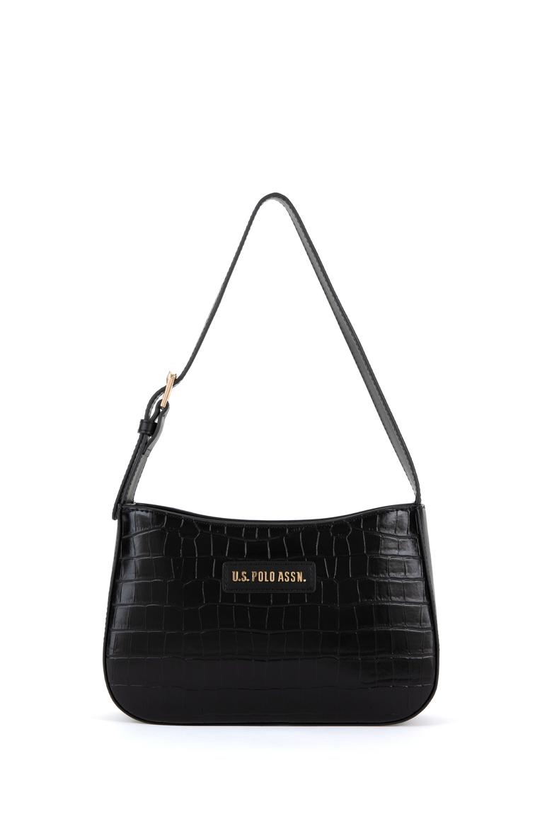 Kadın Siyah Kroko Kol Çantası - 50300272001