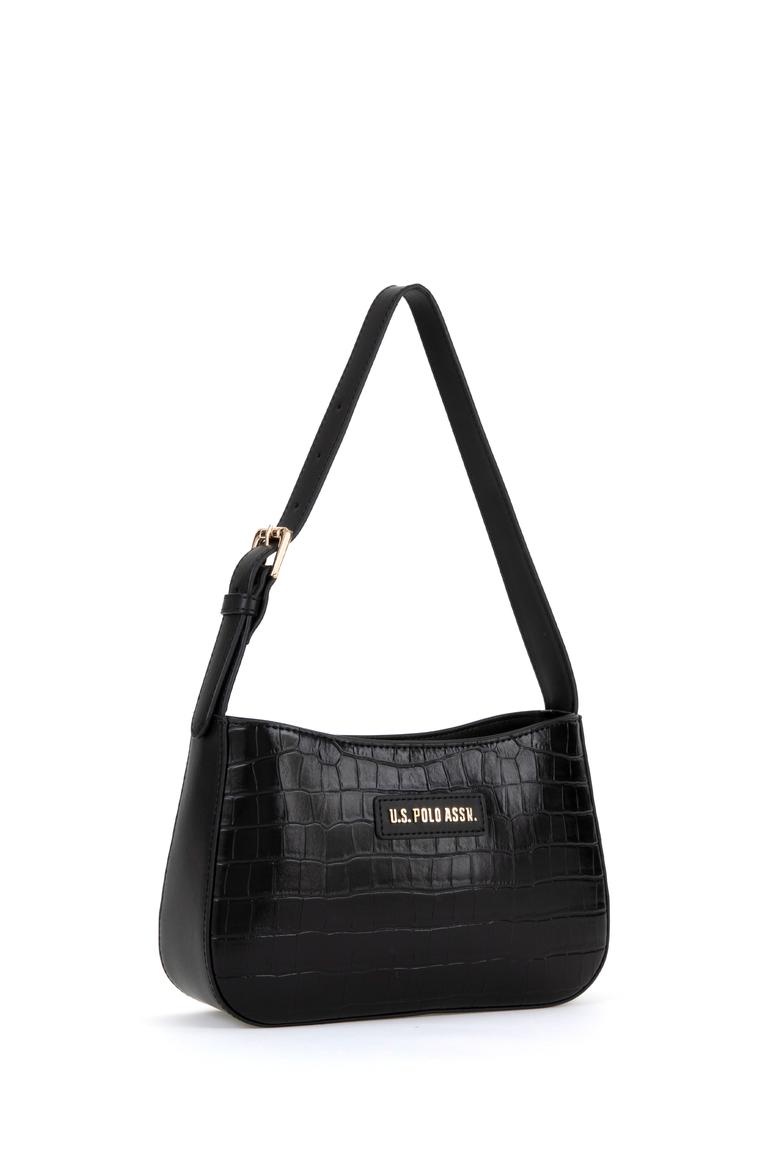 Kadın Siyah Kroko Kol Çantası - 50300272001