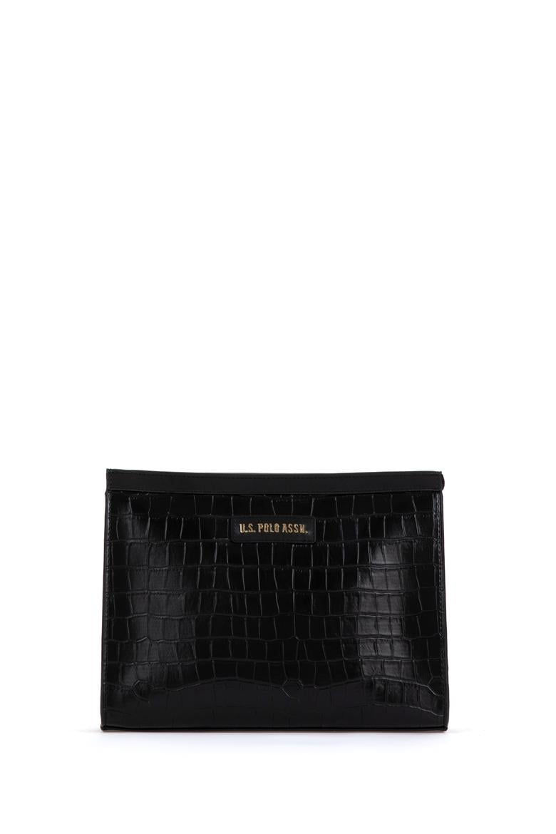 Kadın Siyah Kroko Çapraz Çanta - 50300271001