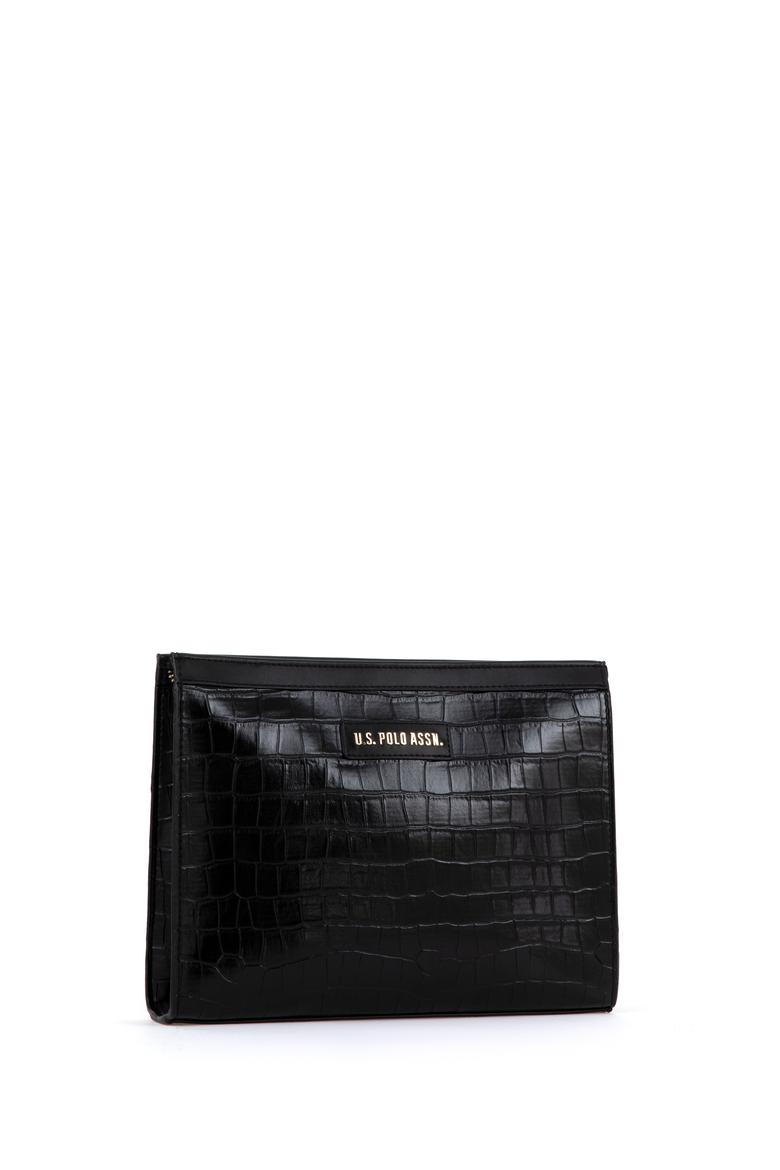 Kadın Siyah Kroko Çapraz Çanta - 50300271001