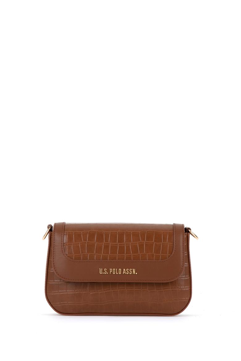 Kadın Taba Kroko Çapraz Çanta - 50300275002