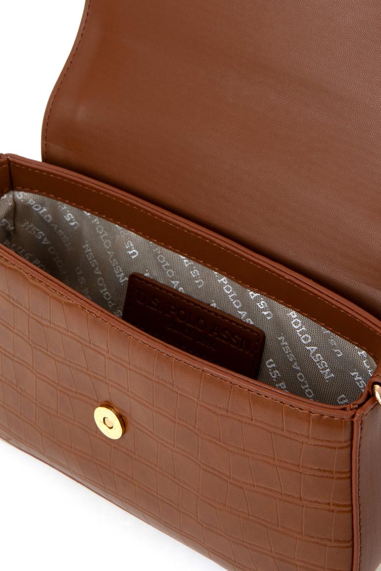 Kadın Taba Kroko Çapraz Çanta - 50300275002