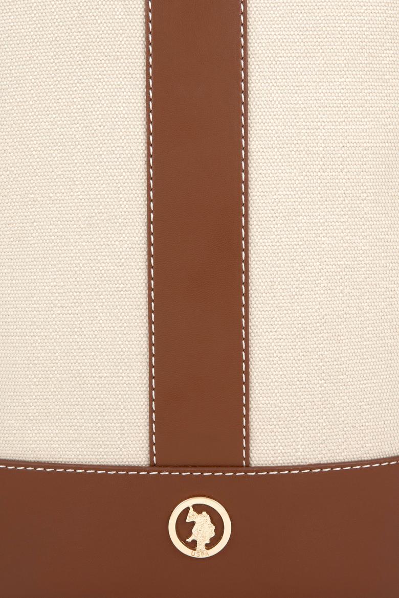 Kadın Krem Kanvas Sırt Çantası - 50300291001