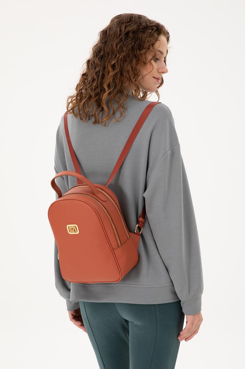 Kadın Kiremit Sırt Çantası