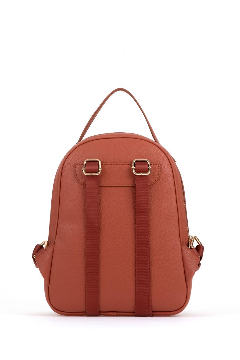 Kadın Kiremit Sırt Çantası - 50300306004