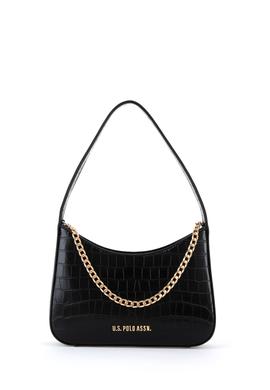 Kadın Siyah Kroko Kol Çantası - 50300342001