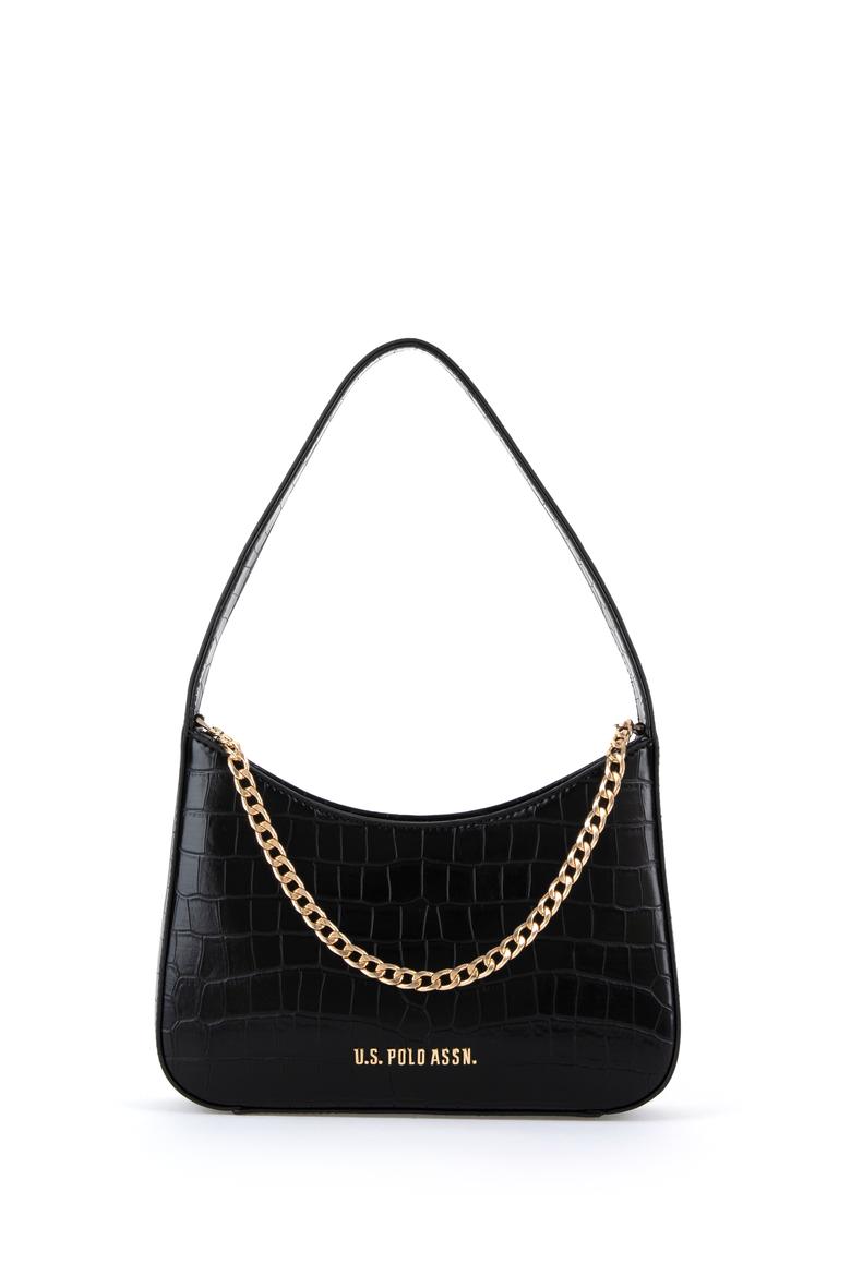 Kadın Siyah Kroko Kol Çantası - 50300342001