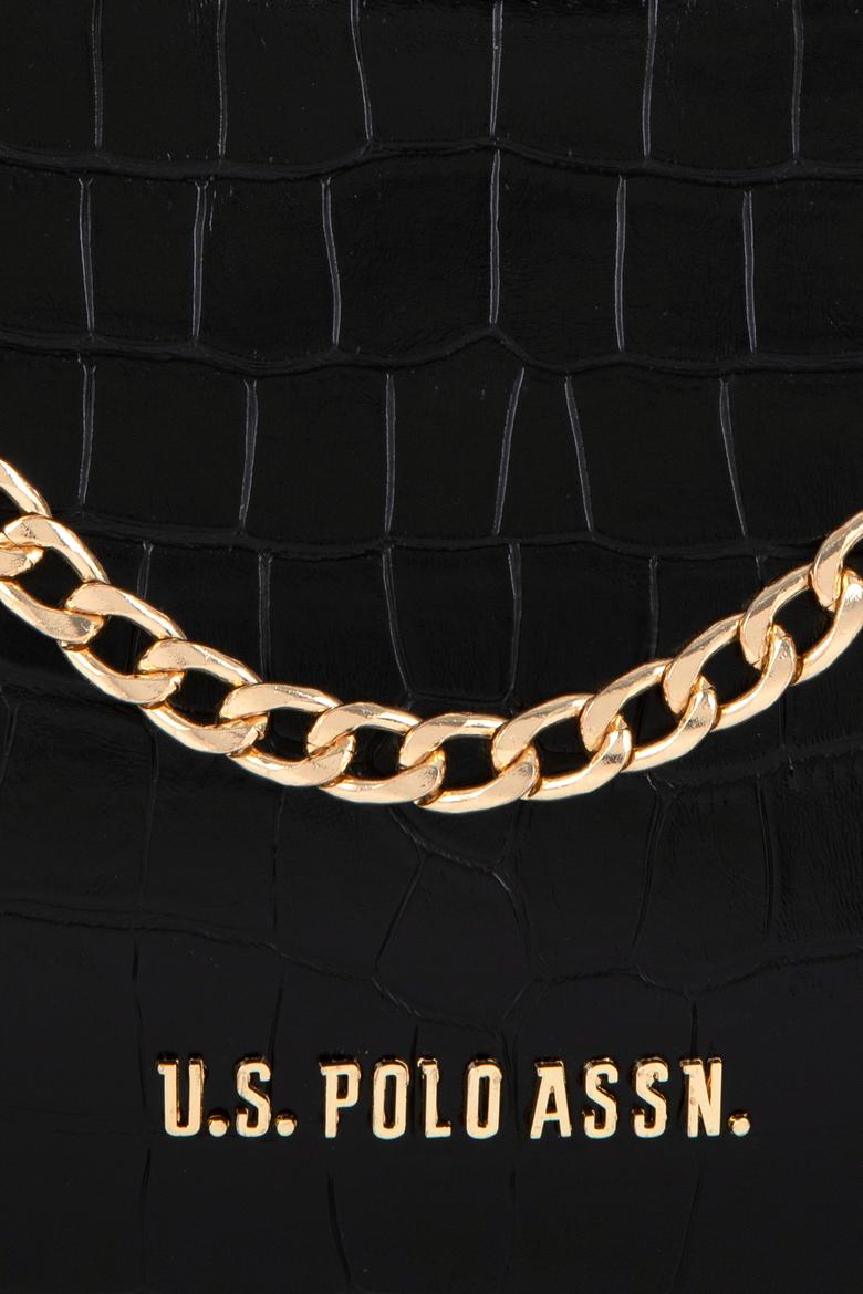 Kadın Siyah Kroko Kol Çantası - 50300342001