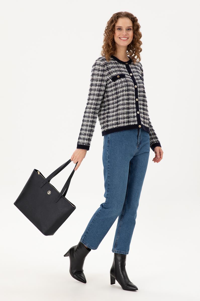 Kadın Lacivert Kol Çantası