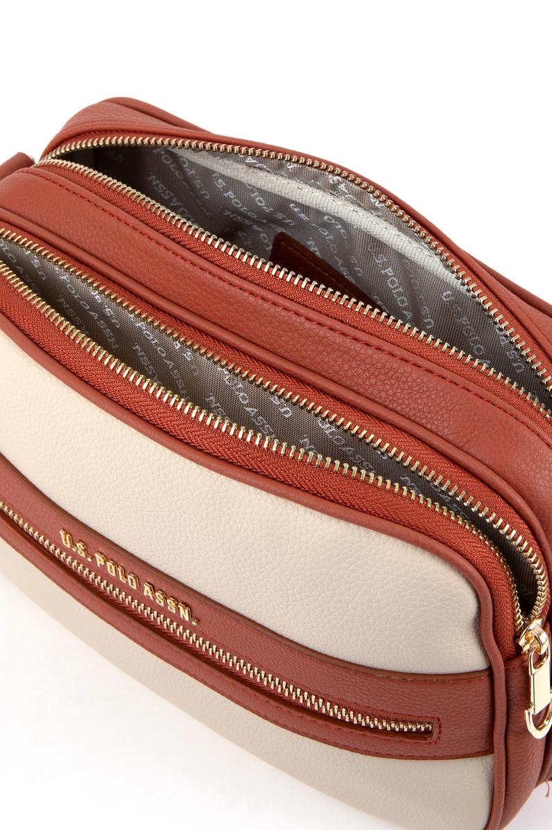 Kadın Krem Çapraz Çanta