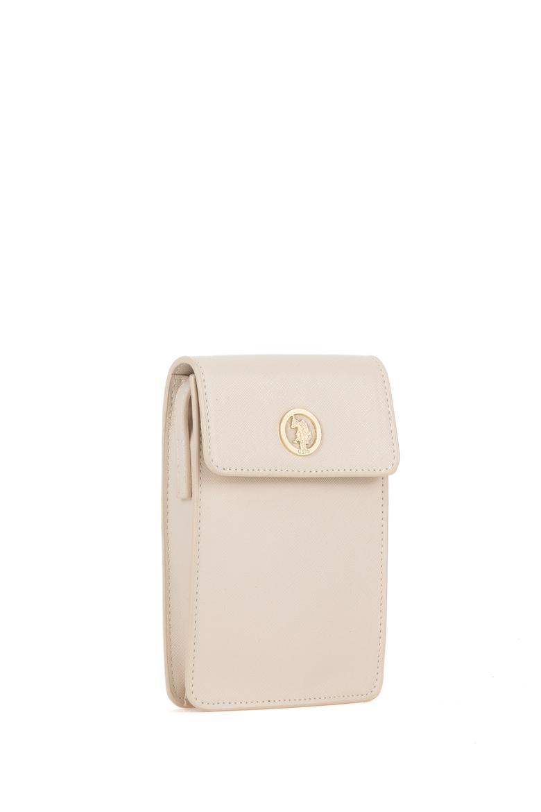 Kadın Krem Telefon Çantası - 50300339005