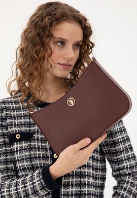 Kadın Bordo Kol Çantası - 50300284002