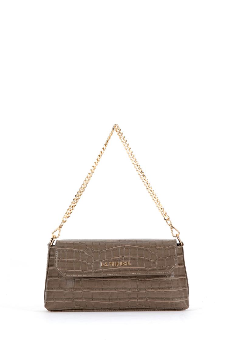 Kadın Kahverengi Kroko Çapraz Çanta - 50300343003