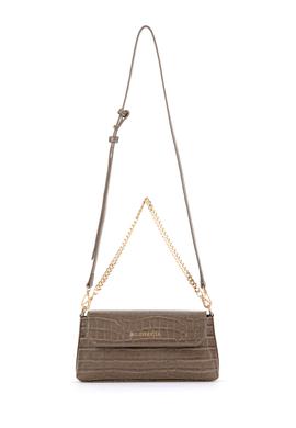 Kadın Kahverengi Kroko Çapraz Çanta - 50300343003